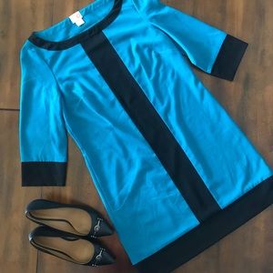 G by Guess Color Block Shift Dress